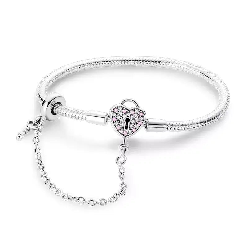 Liebesschloss-Armband
