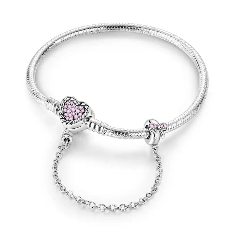 Herz-Schleifen-Armband