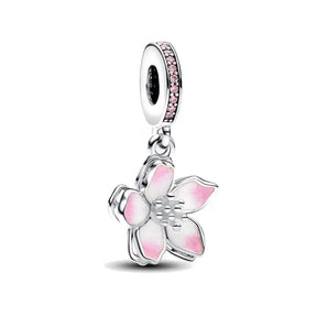 Charm Flor Rosa